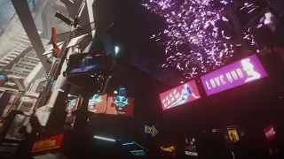 Day and Night walk in Night City - Cyberpunk 2077 (PC)