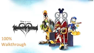 Kingdom Hearts 1.5 HD Remix 100% Walkthrough Clean Up Wonderland and Agrabah