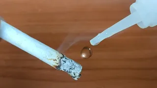 THE SUPER GLUE AND MAGIC ASH!! THE UNBELIEVABLE RESULT