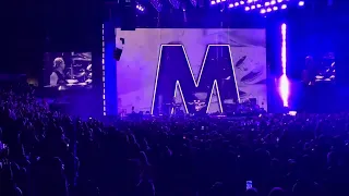 DEPECHE MODE NEVER LET ME DOWN AGAIN (Guys Fighting Dave Stops) CRYPTO ARENA LOS ANGELES 12/15/2023