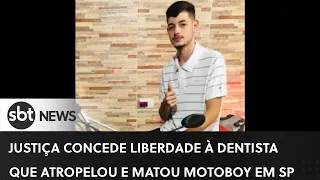 Justiça concede liberdade à dentista que atropelou e matou motoboy em SP