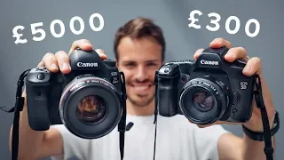 £300 vs £5000 Camera Setup! (Canon 5D Mk I vs Mk IV)