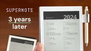 A6X2 Nomad & long term Supernote review - The best notebook I own is an e-ink tablet | 2024