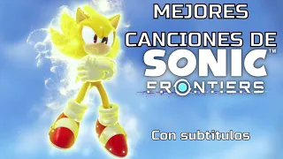 LAS MEJORES CANCIONES DE SONIC FRONTIERS (con subtítulos)