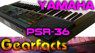 Yamaha PSR-36: Like a DX-7 but more FUN