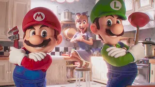 Super Mario Bros. Movie Plumbing Commercial with German Super Show Theme