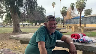 Outlaw, tells his story about being Homeless on the Streets.