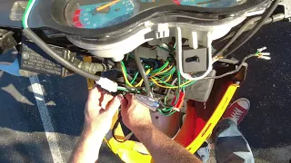 Rakuta Chinese 150cc scooter-Electrical repair