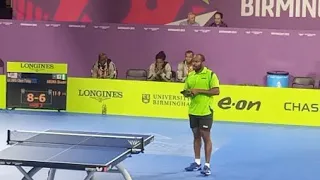 🏓🇳🇬 The moment Aruna Quadri qualify for commonwealth games table tennis singles semifinals