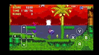 Sonic Megamix Moveset Mod in Sonic 3 A.I.R Android!