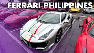 Ramon Ang launches FERRARI PHILIPPINES | Angie Mead King