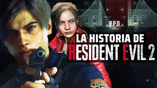 RESIDENT EVIL 2 REMAKE | La historia completa explicada (Leon & Claire camino CANON)