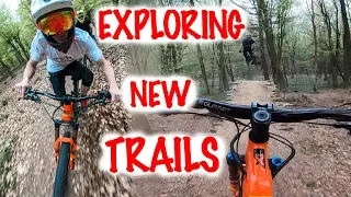 Exploring new MTB trails!