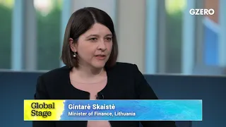 Gintarė Skaistė on Unpacking Lithuania's Energy Independence Strategy | Global Stage | GZERO Media