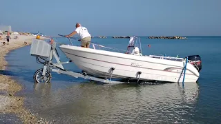 CARRELLO ALAGGIO MOTORIZZATO IDRAULICO RADIOCOMANDATO