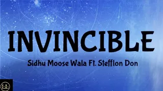 #SidhuMooseWala #StefflonDon #INVINCIBLELyrics -Sidhu Moose Wala Ft.Stefflon Don - INVINCIBLE Lyrics