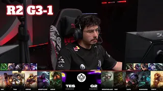 TES vs G2 - Game 1 | Round 2 LoL MSI 2024 Main Stage | Top Esports vs G2 Esports G1 full game