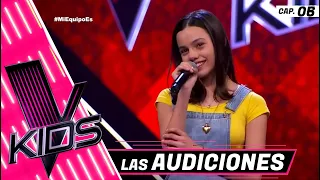 Audiciones a Ciegas: Camila Álvarez 'Todo mi corazón' | Programa 06 | La Voz Kids México