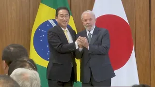 Japan's Kishida and Brazil's Lula sign agreements and strengthen bilateral ties