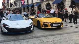 Car Spotting Supercars In London 2023 #20 | SRT, P1, Zagato, DBX, MP12-4C, GT500, Urus, 599, GT2 RS,