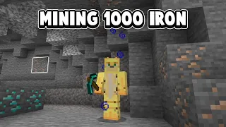 Mining Iron For Several Hours So People Stop Asking For An iron Farm