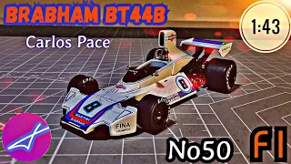 BRABHAM BT44B  Carlos Pace1:43 CENTAURIA Formula1 Auto Collection №50