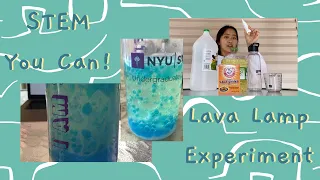 Lava Lamp Experiment