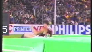 428 European Track and Field 1986 Pole Vault Men Sergei Bubka