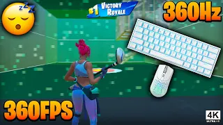 🥱RK Royal Kludge RK61 ASMR Fortnite Chill⌨️1v1 Rapid Boxfights📦Smooth Gameplay 360FPS 360Hz 4K🏆