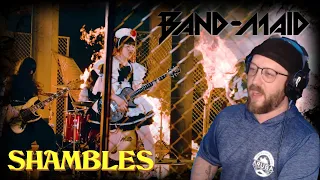 BAND-MAID / Shambles MV Reaction | Metal Musician Reacts