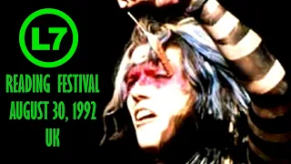 L7 - Reading Festival, UK, August 30, 1992