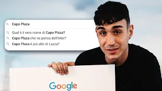 CAPO PLAZA RISPONDE alle DOMANDE PIÙ CERCATE su di lui 😈🔎