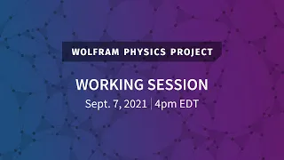 Wolfram Physics Project: Working Session Tuesday, Sept. 7, 2021 [Metamathematics]