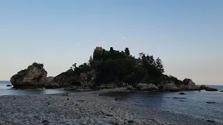 Taormina isola bella bay, Sicily - a very quite day - Natural reserve - Fantastic snorkeling - ASMR