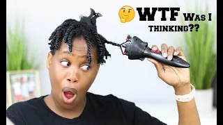 I Tried an AS SEEN ON TV HAIR TWISTING TOOL on my SHORT TAPERED HAIR | Kendra Kenshay