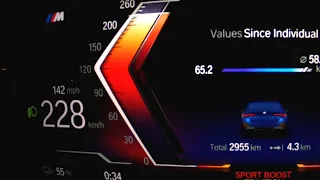 BMW i4 M50 acceleration: 0-60 mph 0-100 km/h 0-100 100-200 kph top max speed GPS drag 2022