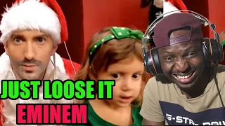 SOMEONE NEEDS TO HIDE THEIR KIDS FROM EM!!! EMINEM - JUST LOOSE IT | Reaction #Eminem #JustLooseIt