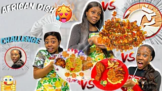 WHO MAKES THE BEST AFRICAN DISH CHALLENGE | COOKING CHALLENGE!!