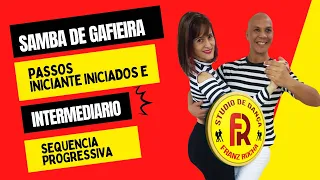 Sequencia de Samba de Gafieira passos progressivos para iniciantes iniciados e intermediário !!!