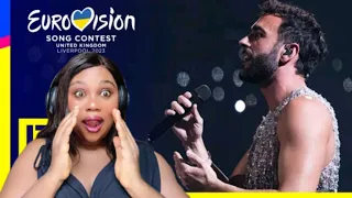 FIRST TIME REACTING TO | MARCO MENGONI - DUE VITE | ITALY 🇮🇹 | GRAND FINAL | EUROVISION 2023