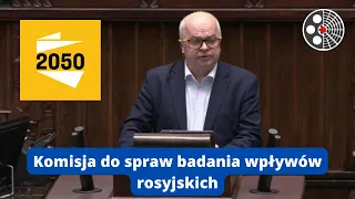 Tomasz Zimoch - Komisja do spraw badania wpływów rosyjskich