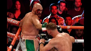 Tyson Fury vs Otto Wallin FULL FIGHT - Fury Gets Badly Cut Still Beats Wallin