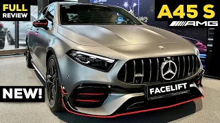 2023 MERCEDES AMG A45 S NEW FACELIFT Better Than Audi RS3?! FULL Review BRUTAL Sound 4MATIC+