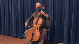 Bach: Suite BWV 1008 in D Minor. Pablo Mahave-Veglia, baroque cello