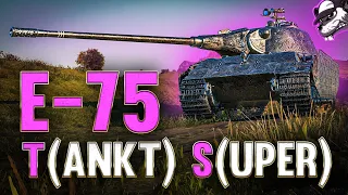 E-75 T(ankt) S(uper) und verteilt ordentlich Schellen! [World of Tanks - Gameplay - Deutsch]