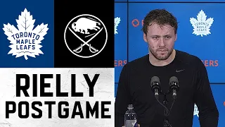 Morgan Rielly Post Game | Toronto Maple Leafs vs Buffalo Sabres | April 12, 2022