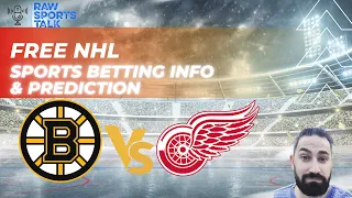 Boston Bruins vs Detroit Red Wings 10/27/22 Free NHL Sports betting Info & My Picks/Prediction