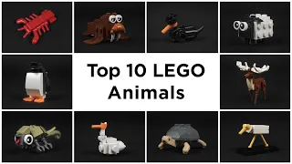 How To Build 10 LEGO Animals