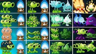 Pvz 2_Every Peashooter X Support Plant Battlez_ Who Will Win ? Plant Vs Team Plant