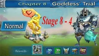 Lords Mobile :--  Normal Chapter 8 Goddess'Trial Stage 8 - 4